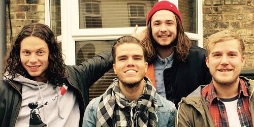 Picture of Kaleo, a band from Iceland.